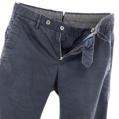 [Used] PT TORINO Stretch Cotton Nylon Polyester Casual Slacks Pants Navy [42] [Condition Rank C] [Men&