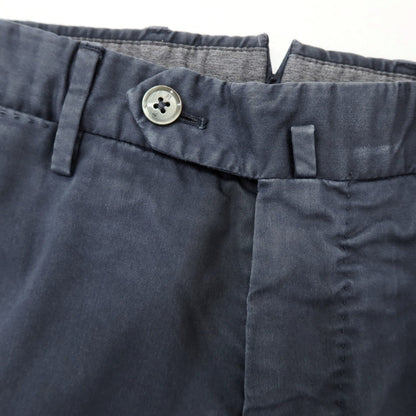 [Used] PT TORINO Stretch Cotton Nylon Polyester Casual Slacks Pants Navy [42] [Condition Rank C] [Men&