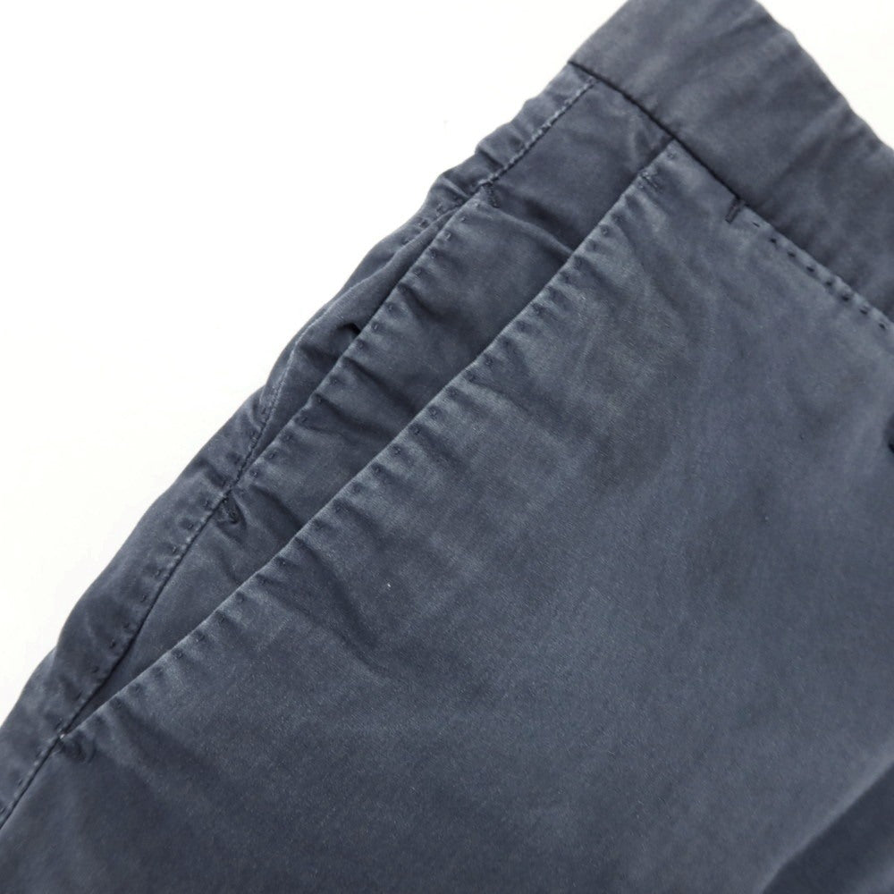 [Used] PT TORINO Stretch Cotton Nylon Polyester Casual Slacks Pants Navy [42] [Condition Rank C] [Men&
