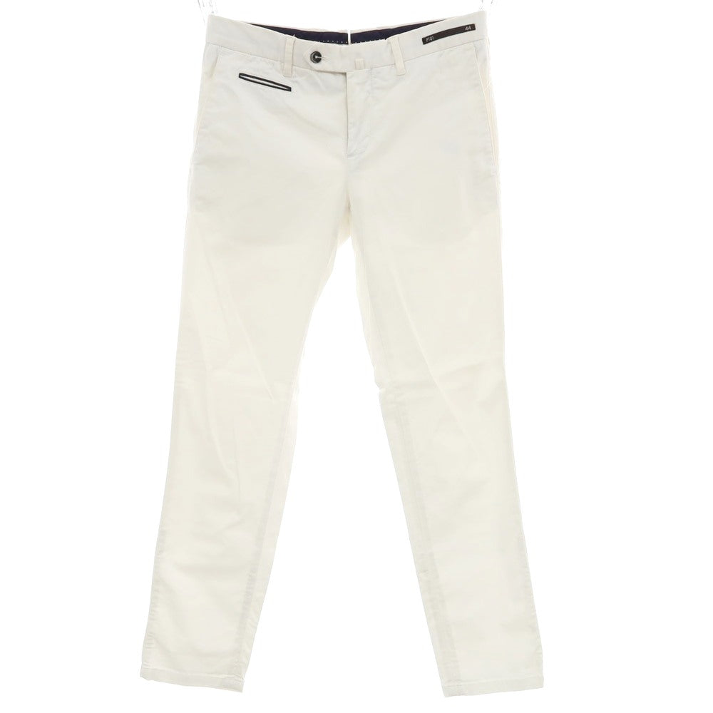 [Used] PT01 Bahia Stretch Cotton Casual Slacks Pants White [44] [Condition Rank C] [Men&