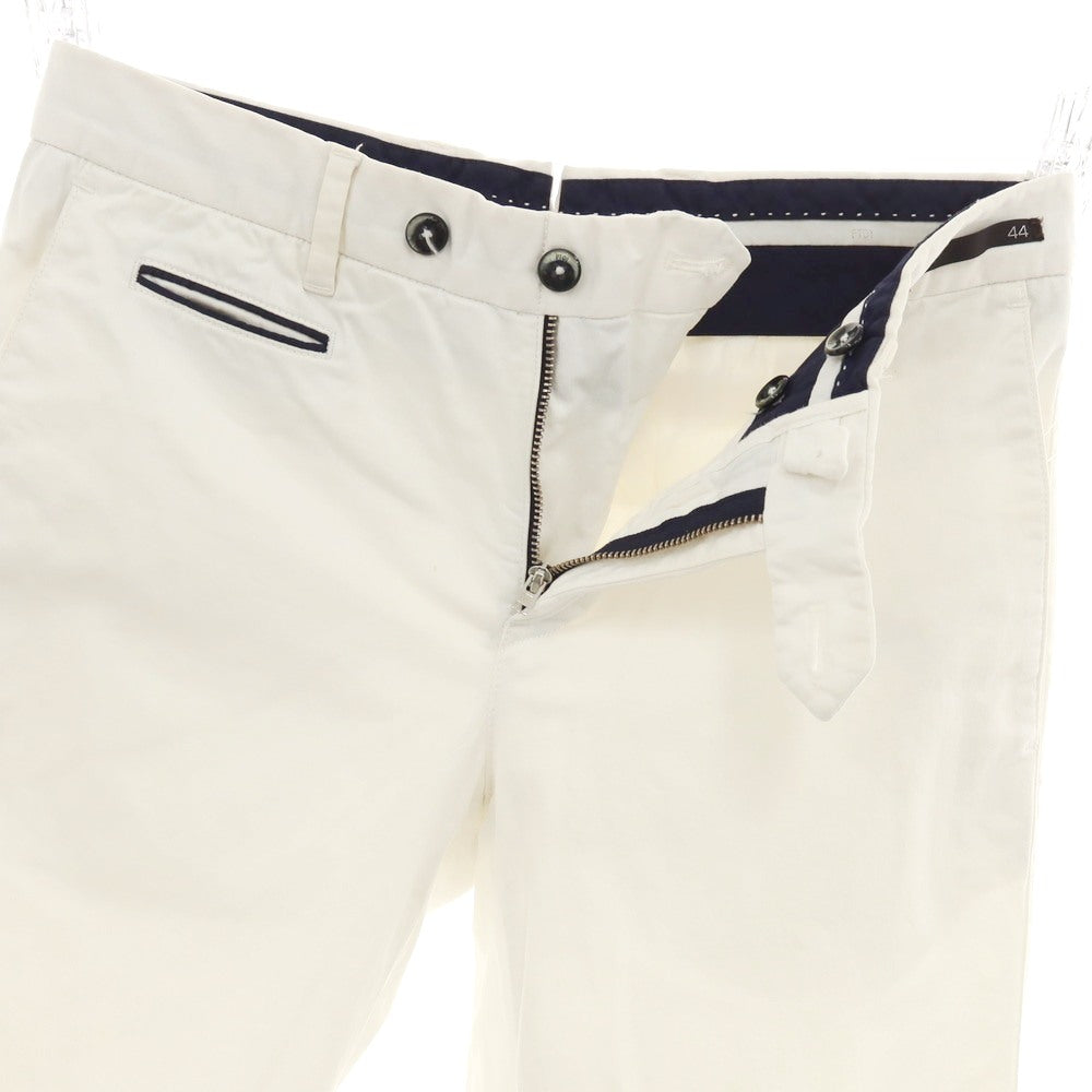 [Used] PT01 Bahia Stretch Cotton Casual Slacks Pants White [44] [Condition Rank C] [Men&
