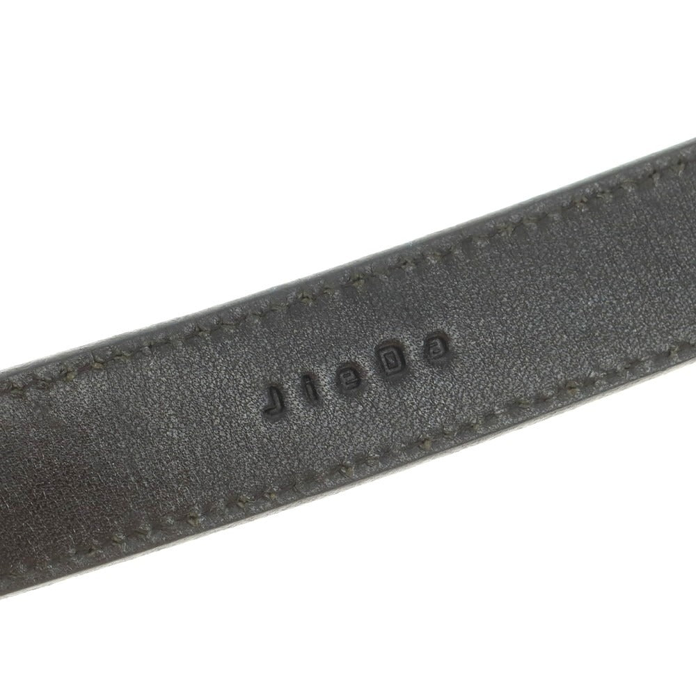 [Used] Jieda Python pattern belt, black x white [Condition rank C] [Men&