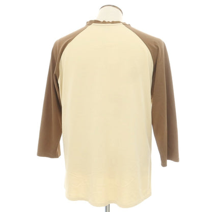 [Used] Patagonia Cotton Polyester Crew Neck T-Shirt Cut and Sewn Beige x Brown [L] [Condition Rank C] [Men&
