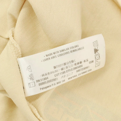 [Used] Patagonia Cotton Polyester Crew Neck T-Shirt Cut and Sewn Beige x Brown [L] [Condition Rank C] [Men&