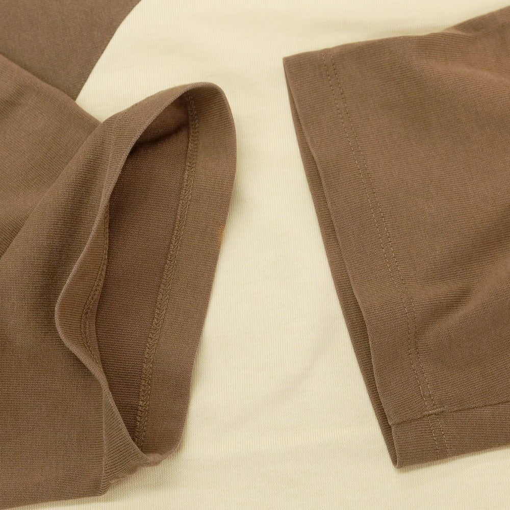 [Used] Patagonia Cotton Polyester Crew Neck T-Shirt Cut and Sewn Beige x Brown [L] [Condition Rank C] [Men&