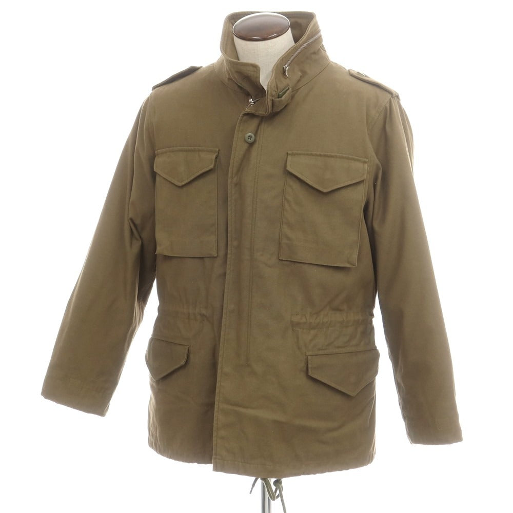 【中古】ヒューストン HOUSTON コットン 中綿 M-65 ミリタリージャケット オリーブ【 L 】【 状態ランクB 】【 メンズ 】