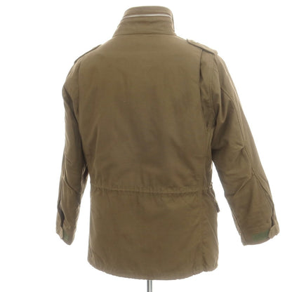 【中古】ヒューストン HOUSTON コットン 中綿 M-65 ミリタリージャケット オリーブ【 Ｌ 】【 状態ランクB 】【 メンズ 】