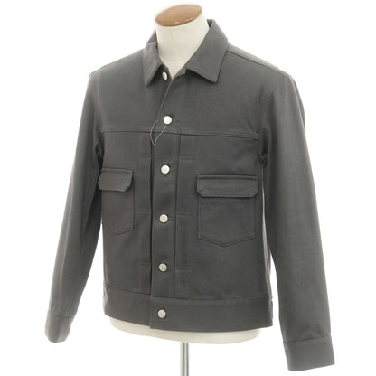 [Used] Jeanik Cotton Trucker Jacket, Gray [L] [Condition Rank B] [Men&