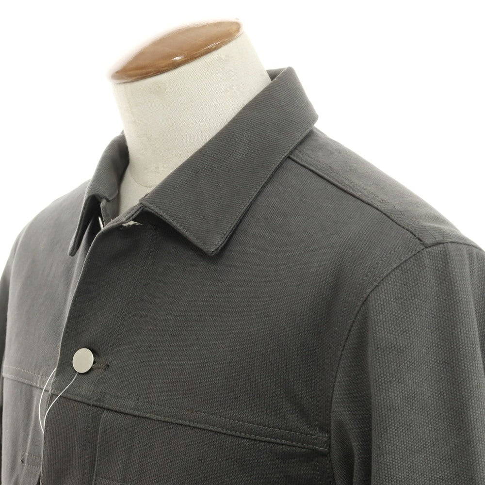 [Used] Jeanik Cotton Trucker Jacket, Gray [L] [Condition Rank B] [Men&