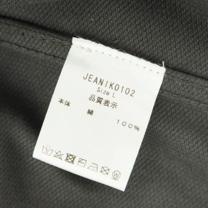 [Used] Jeanik Cotton Trucker Jacket, Gray [L] [Condition Rank B] [Men&