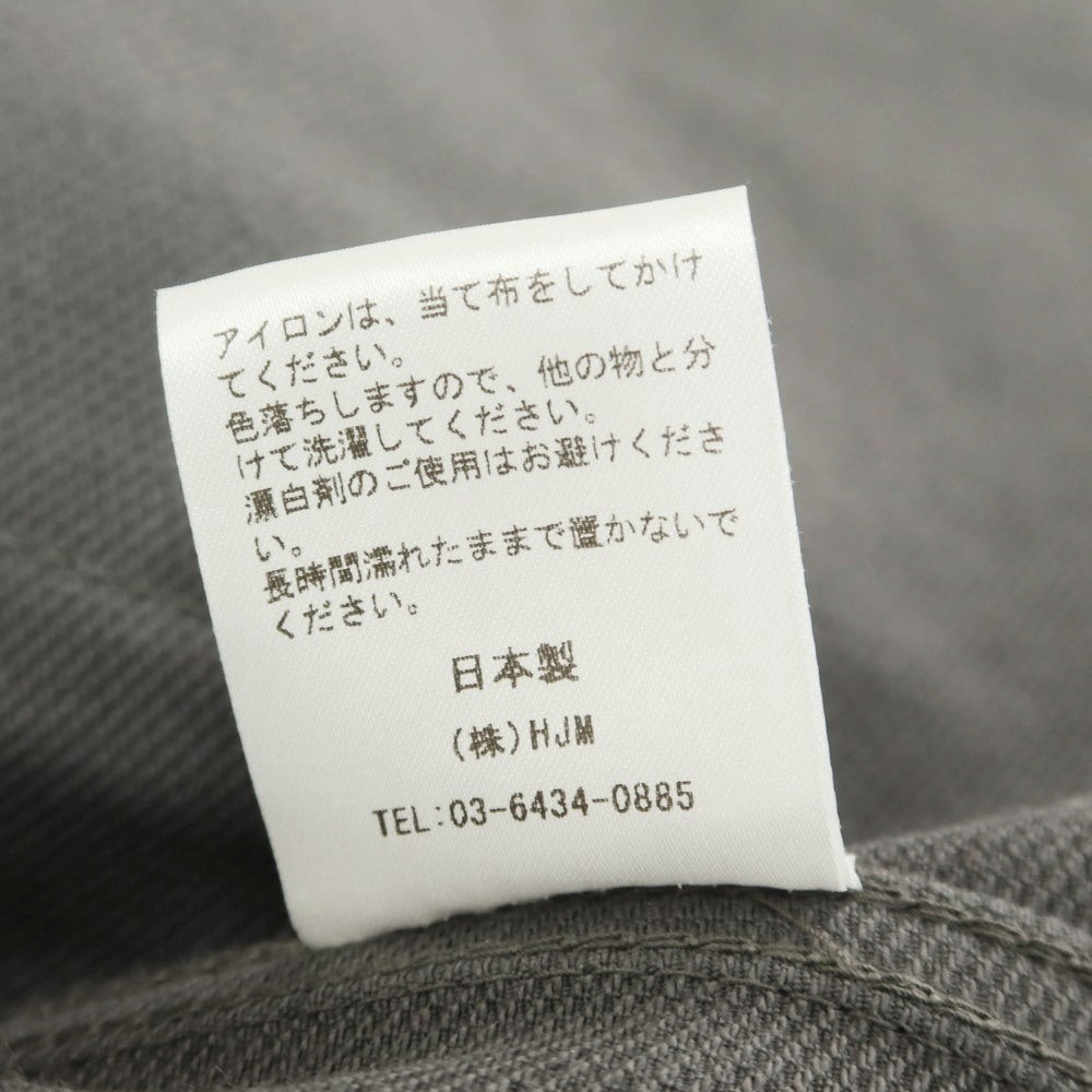[Used] Jeanik Cotton Trucker Jacket, Gray [L] [Condition Rank B] [Men&