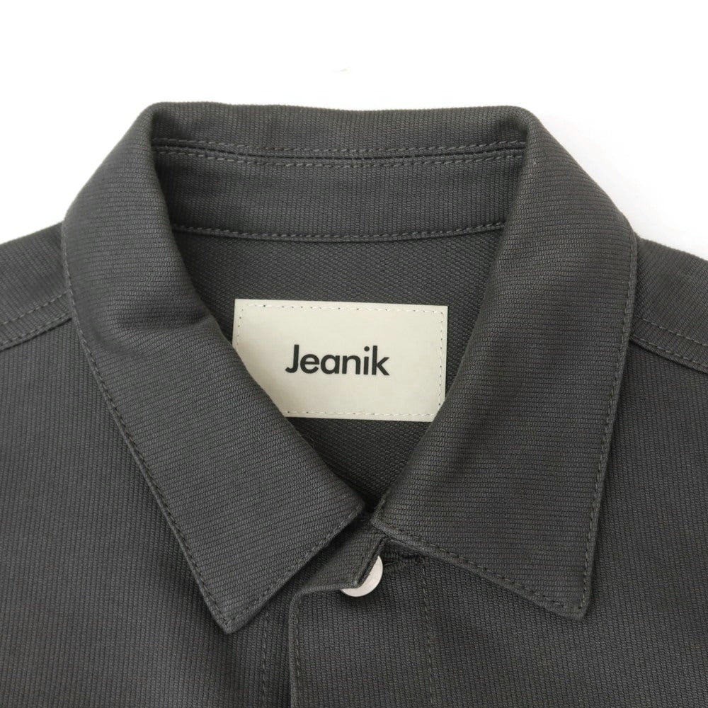 [Used] Jeanik Cotton Trucker Jacket, Gray [L] [Condition Rank B] [Men&