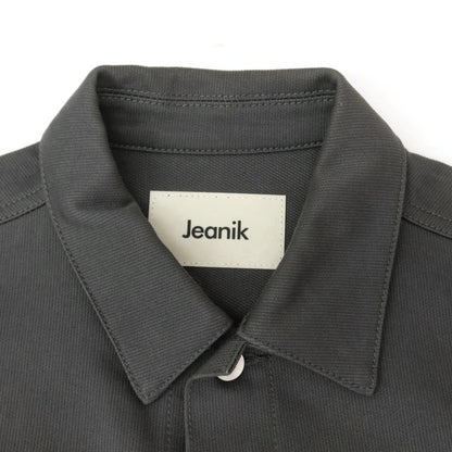 [Used] Jeanik Cotton Trucker Jacket, Gray [L] [Condition Rank B] [Men&