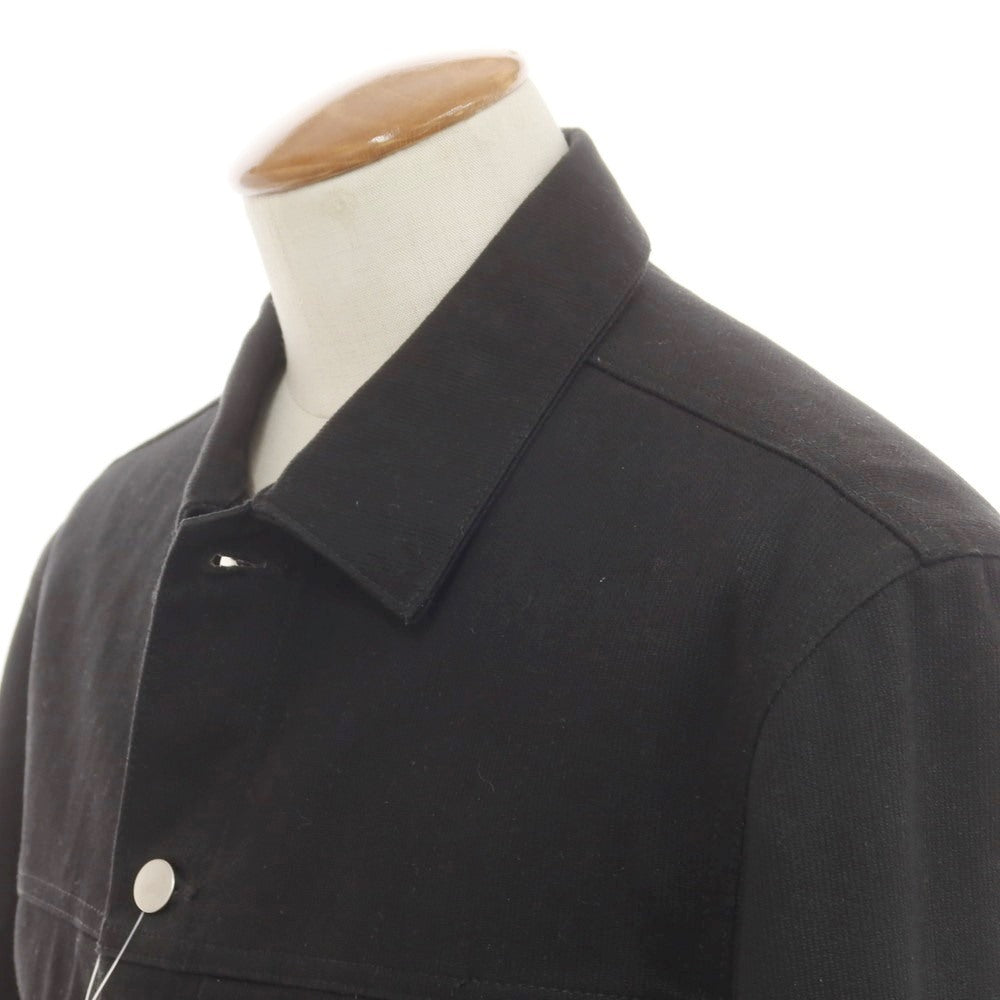 [Used] Jeanik Cotton Trucker Jacket Black [L] [Condition Rank B] [Men&