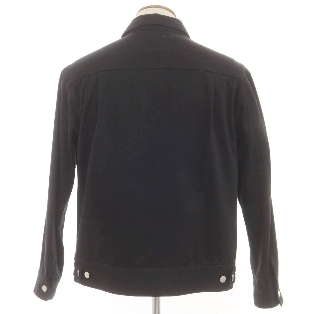 [Used] Jeanik Cotton Trucker Jacket Black [L] [Condition Rank B] [Men&