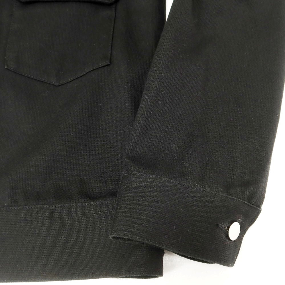 [Used] Jeanik Cotton Trucker Jacket Black [L] [Condition Rank B] [Men&