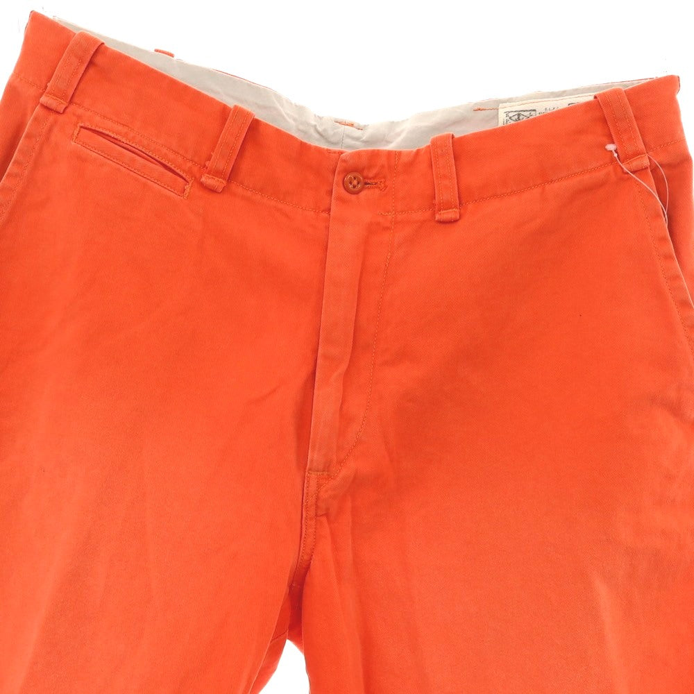 [Used] Polo Ralph Lauren Cotton Shorts Orange [33] [Condition Rank C] [Men&