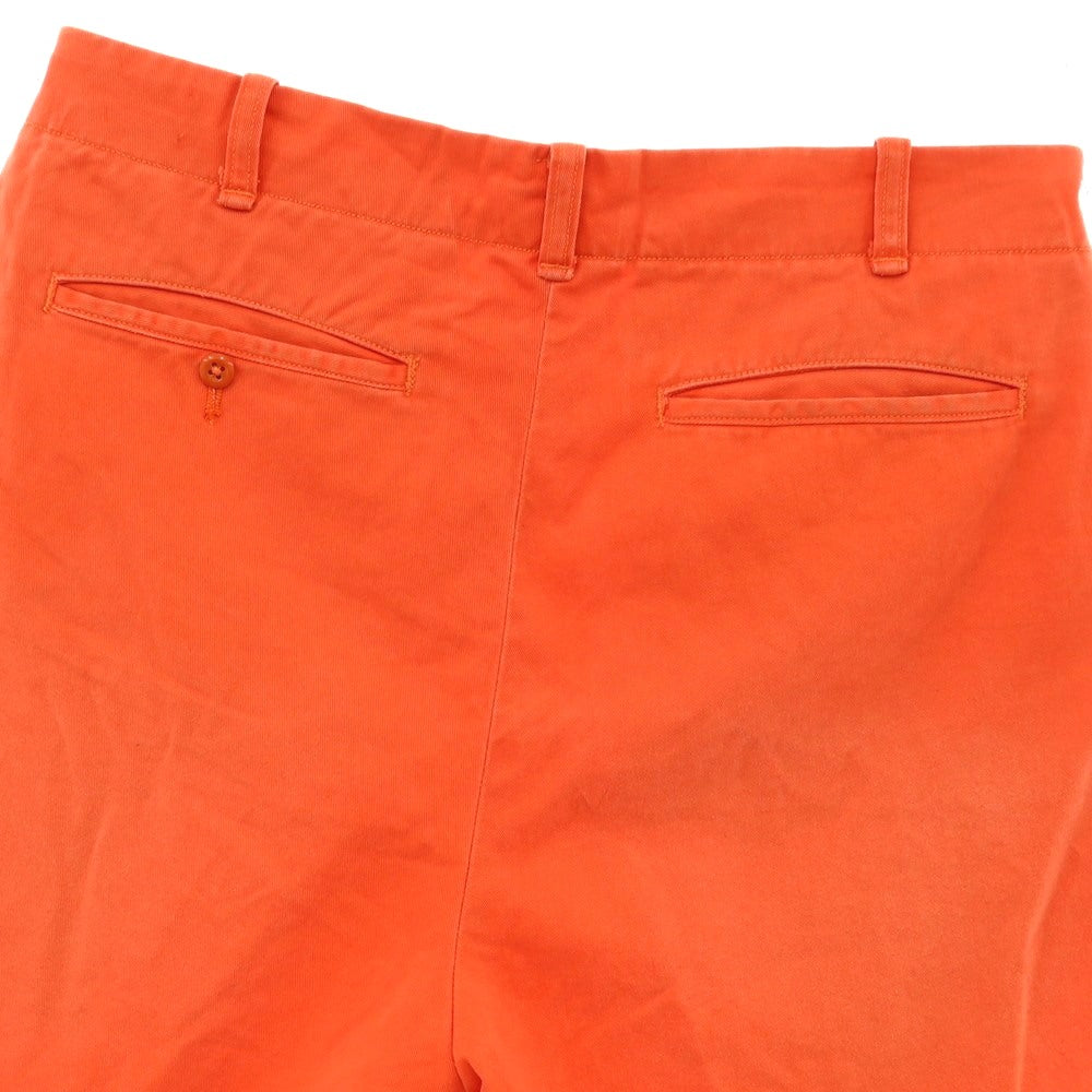 [Used] Polo Ralph Lauren Cotton Shorts Orange [33] [Condition Rank C] [Men&
