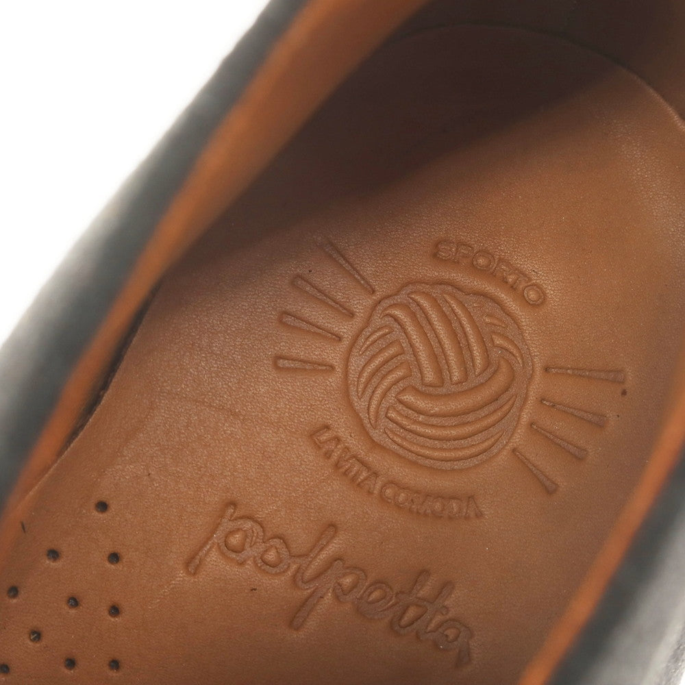 [Used] Polpetta Suede Chukka Sneakers Black [41] [Condition Rank A] [Men&