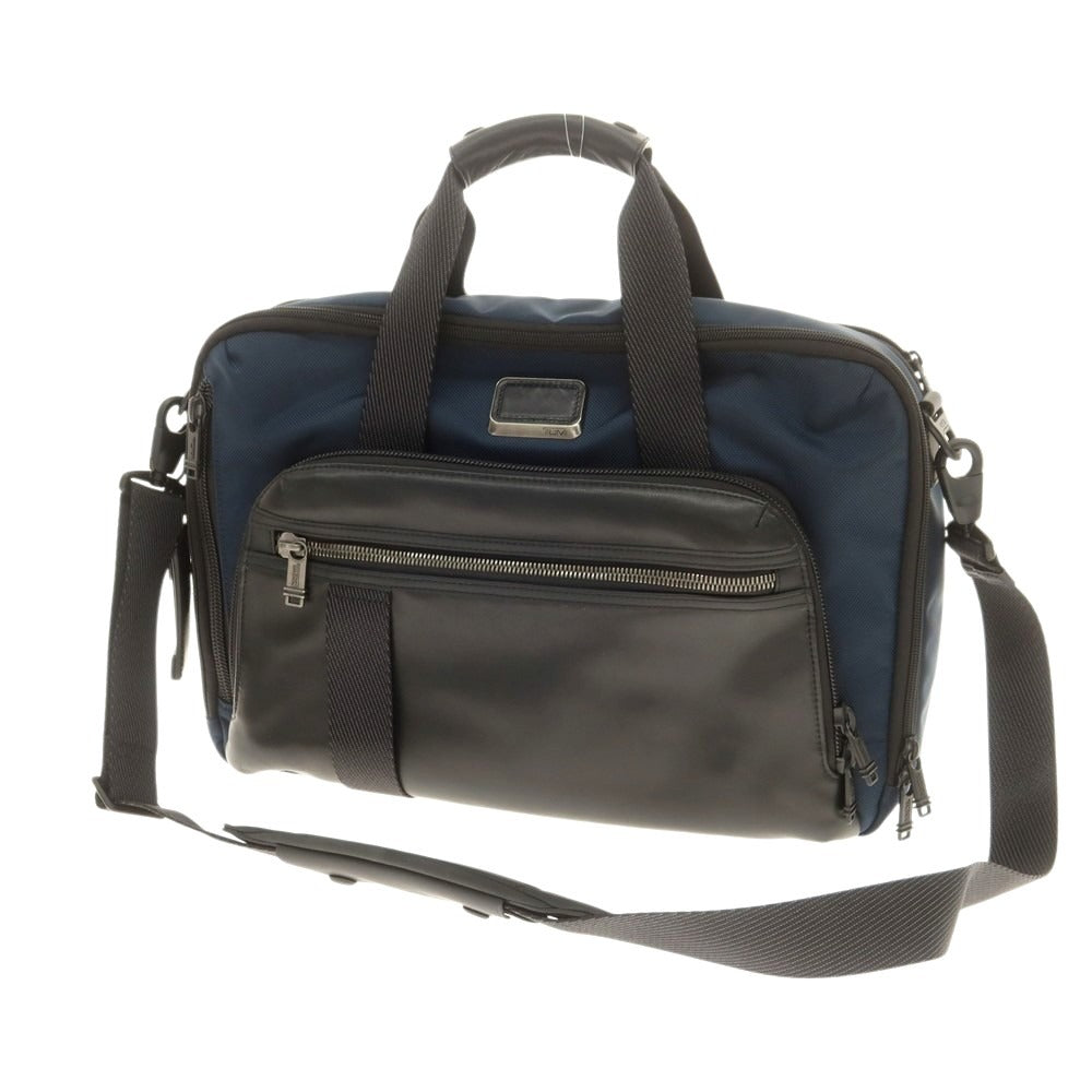 [Used] TUMI Alpha Bravo 232398 Nylon Briefcase Navy x Black [Condition Rank B] [Men&