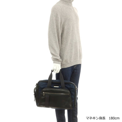 [Used] TUMI Alpha Bravo 232398 Nylon Briefcase Navy x Black [Condition Rank B] [Men&