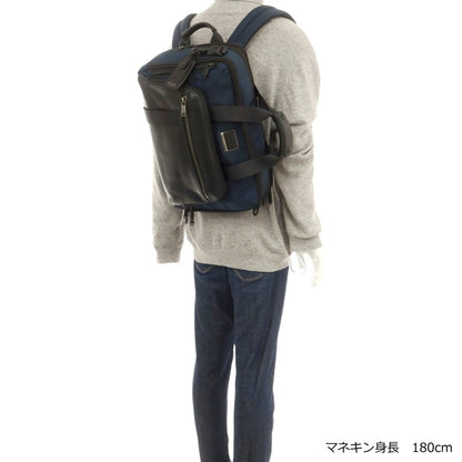 [Used] TUMI Alpha Bravo 232398 Nylon Briefcase Navy x Black [Condition Rank B] [Men&