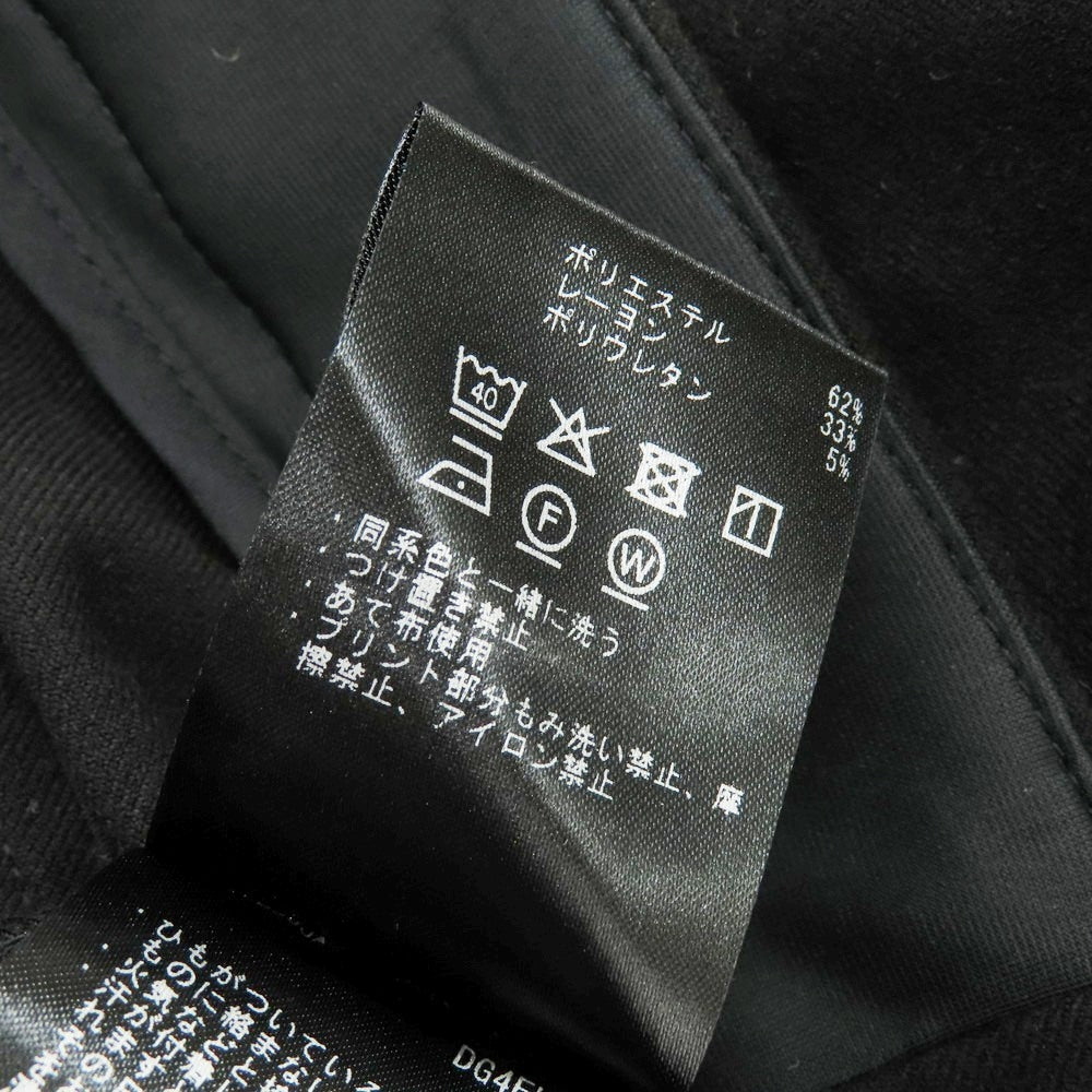 【中古】デサント DESCENTE ストレッチ ポリエステルレーヨン カジュアルスラックスパンツ ブラック【 2XO 】【 状態ランクB 】【 メンズ 】