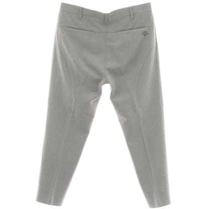 【中古】デサント DESCENTE ストレッチ ポリエステルレーヨン カジュアルスラックスパンツ グレー【 2XO 】【 状態ランクC 】【 メンズ 】