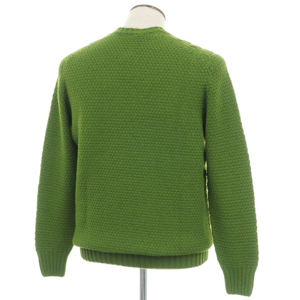 【新品】ドルモア DRUMOHR ラムズウール クルーネック  プルオーバーニット ティーグリーン【 52 】【 状態ランクN 】【 メンズ 】