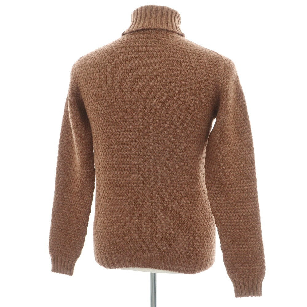 【新品】ドルモア DRUMOHR ラムズウール タートルネック  プルオーバーニット ブラウン【 44 】【 状態ランクN 】【 メンズ 】