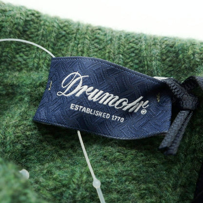 【新品】ドルモア DRUMOHR ラムズウール タートルネック プルオーバーニット グリーン系【 42 】【 状態ランクN 】【 メンズ 】