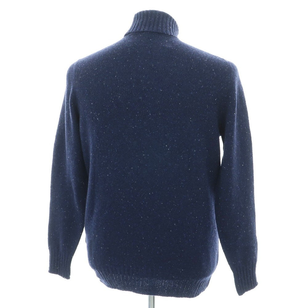【新品】ドルモア DRUMOHR カシミヤウール タートルネック プルオーバーニット ネイビー【 52 】【 状態ランクN 】【 メンズ 】