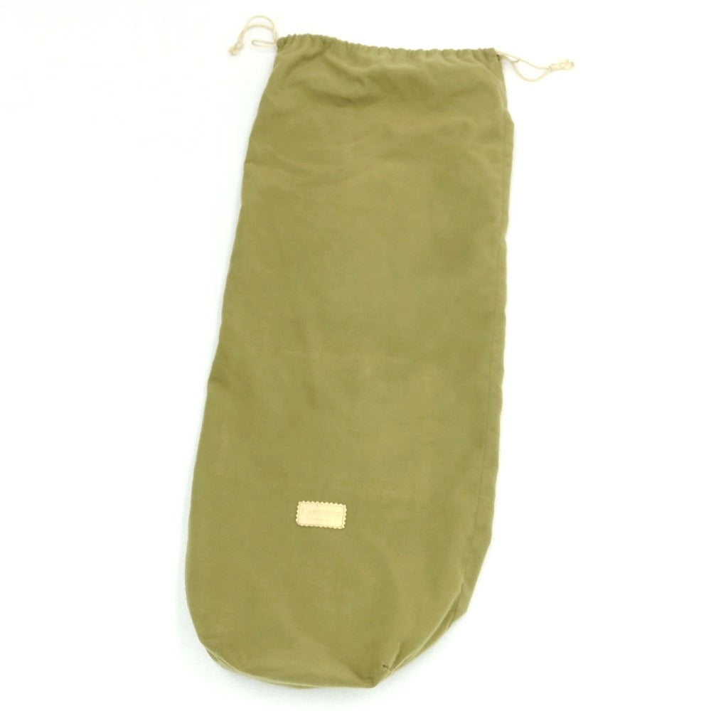 【中古】ルコンド L&amp;KONDO カービングレザー ハラコレザー ラグマット ブラックxブラウン【 状態ランクB 】【 ユニセックス 】
