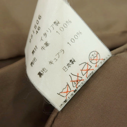 【中古】ルコンド L&amp;KONDO カウレザー 2つボタン カジュアルジャケット ダークブラウン【 46 】【 状態ランクC 】【 メンズ 】