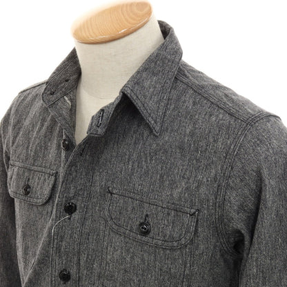 【SALE30％OFF/返品不可】【中古】サムライ ジーンズ SAMURAI JEANS コットン カジュアルシャツ グレー【 S 】【 状態ランクB 】【 メンズ 】
