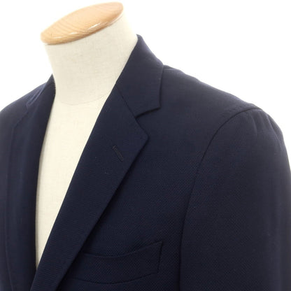 【中古】アザブテーラー azabu tailor ウール テーラードジャケット ネイビー【 42 】【 状態ランクB 】【 メンズ 】