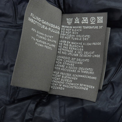 【中古】【未使用】デュベティカ DUVETICA ナイロン ダウンベスト ネイビー【 50 】【 状態ランクS 】【 メンズ 】