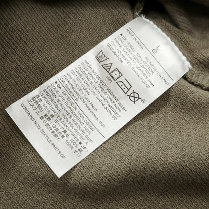 [Used] [Unused] Banana Republic Cotton Zip-up Swing Top Olive [L] [Condition Rank S] [Men&