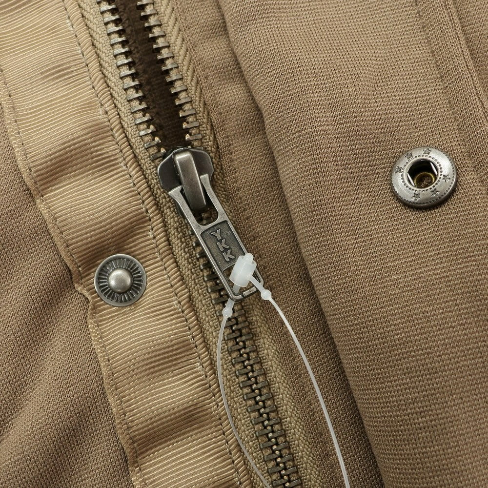 [Used] Nano Universe Stretch Polyester Rayon Flexibility Short Mod Blouson Ash Brown [L] [Condition Rank A] [Men&