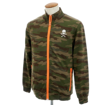 [Used] Hydrogen Stretch Cotton Camouflage Zip-up Swing Top Olive x Brown [M] [Condition Rank B] [Men&
