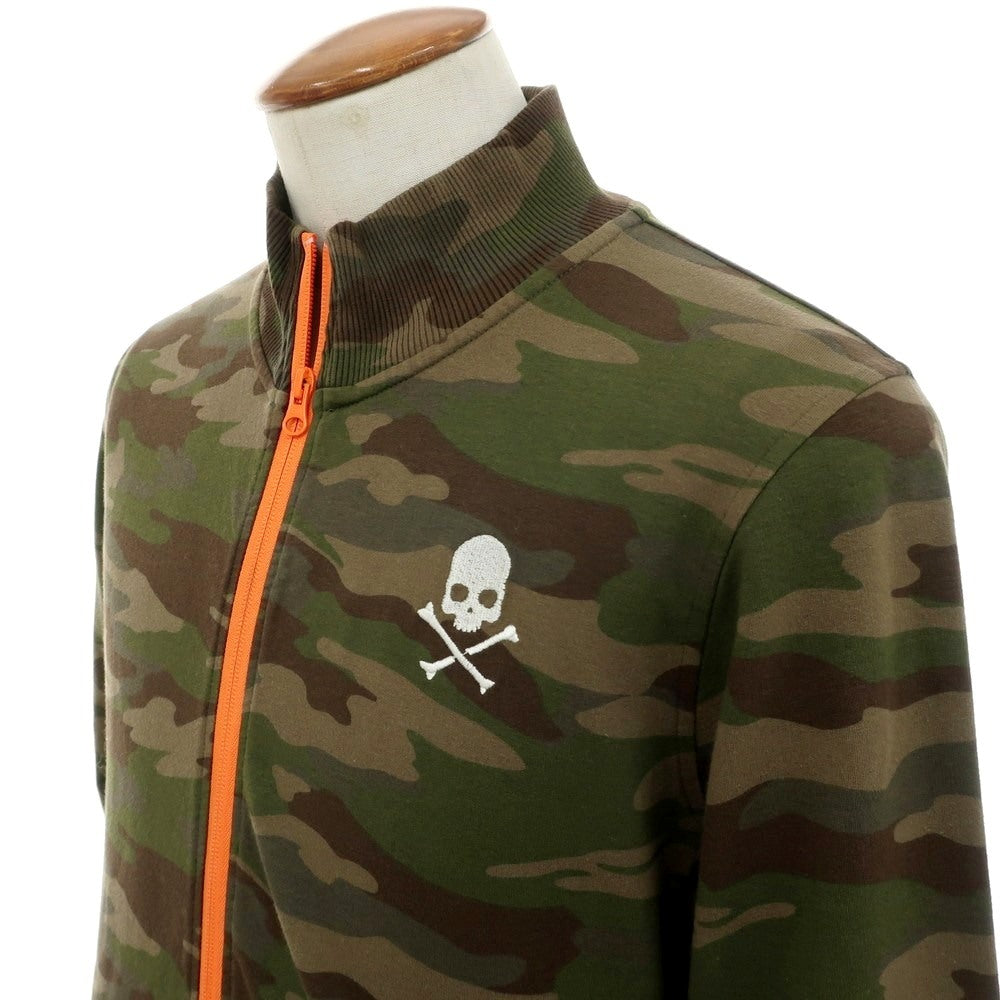 [Used] Hydrogen Stretch Cotton Camouflage Zip-up Swing Top Olive x Brown [M] [Condition Rank B] [Men&