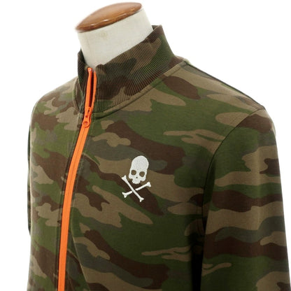 [Used] Hydrogen Stretch Cotton Camouflage Zip-up Swing Top Olive x Brown [M] [Condition Rank B] [Men&