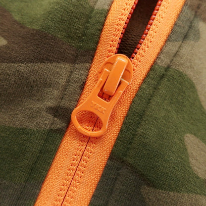 [Used] Hydrogen Stretch Cotton Camouflage Zip-up Swing Top Olive x Brown [M] [Condition Rank B] [Men&