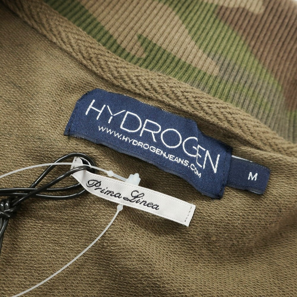 [Used] Hydrogen Stretch Cotton Camouflage Zip-up Swing Top Olive x Brown [M] [Condition Rank B] [Men&