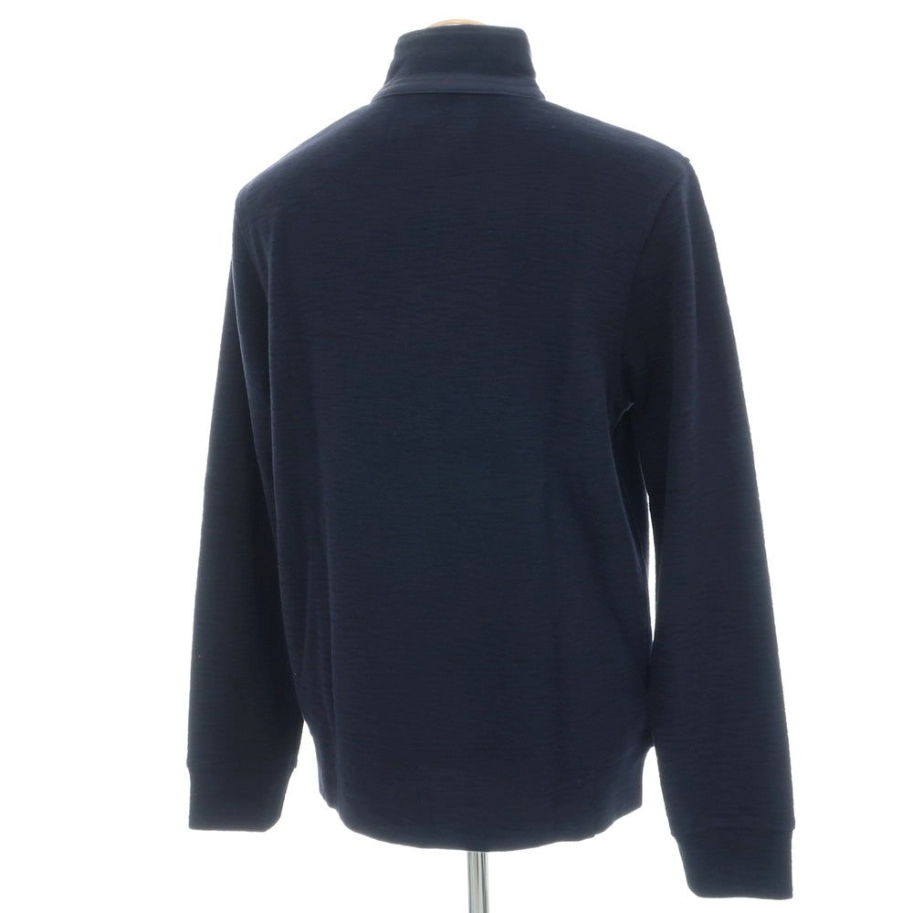 [Used] [Unused] Ben Sherman Cotton Polyester Stand Collar Zip-Up Swing Top Navy [S] [Condition Rank S] [Men&