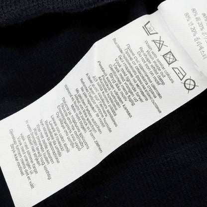 [Used] [Unused] Ben Sherman Cotton Polyester Stand Collar Zip-Up Swing Top Navy [S] [Condition Rank S] [Men&