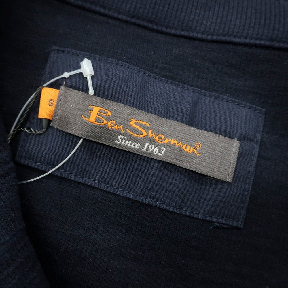 [Used] [Unused] Ben Sherman Cotton Polyester Stand Collar Zip-Up Swing Top Navy [S] [Condition Rank S] [Men&