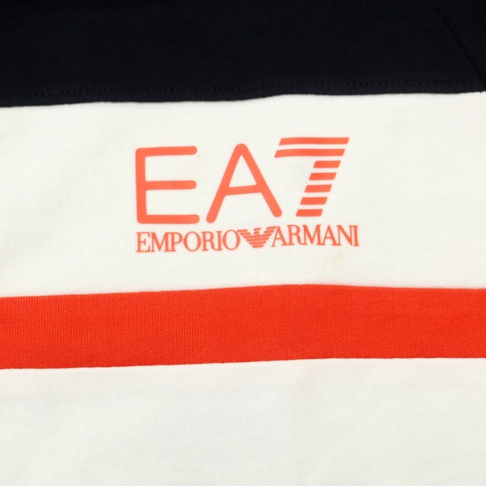[Used] [Unused] Emporio Armani EMPORIO ARMANI Cotton Zip-up Hoodie Navy [M] [Condition Rank S] [Men&