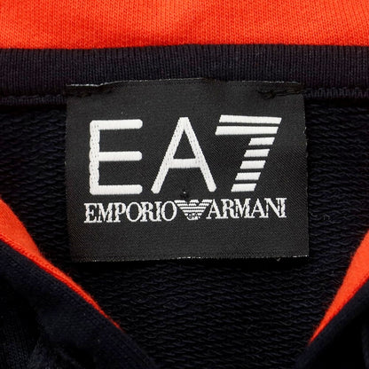 [Used] [Unused] Emporio Armani EMPORIO ARMANI Cotton Zip-up Hoodie Navy [M] [Condition Rank S] [Men&
