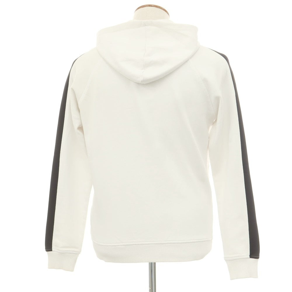 [Used] Hydrogen HYDROGEN Cotton Sweatshirt Zip-up Hoodie White [M] [Condition Rank C] [Men&
